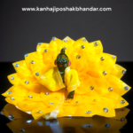 laddu gopal yellow dress